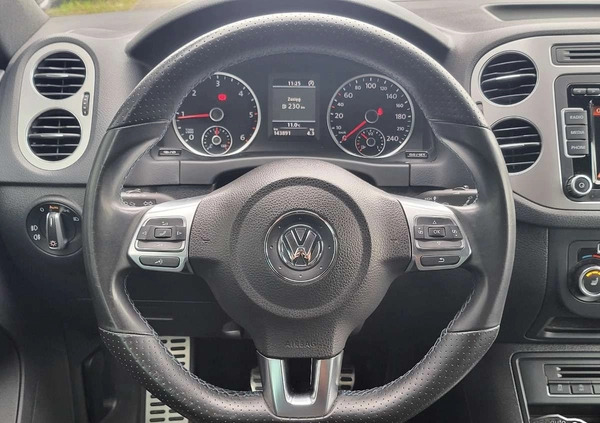 Volkswagen Tiguan cena 63900 przebieg: 143891, rok produkcji 2014 z Oborniki małe 562